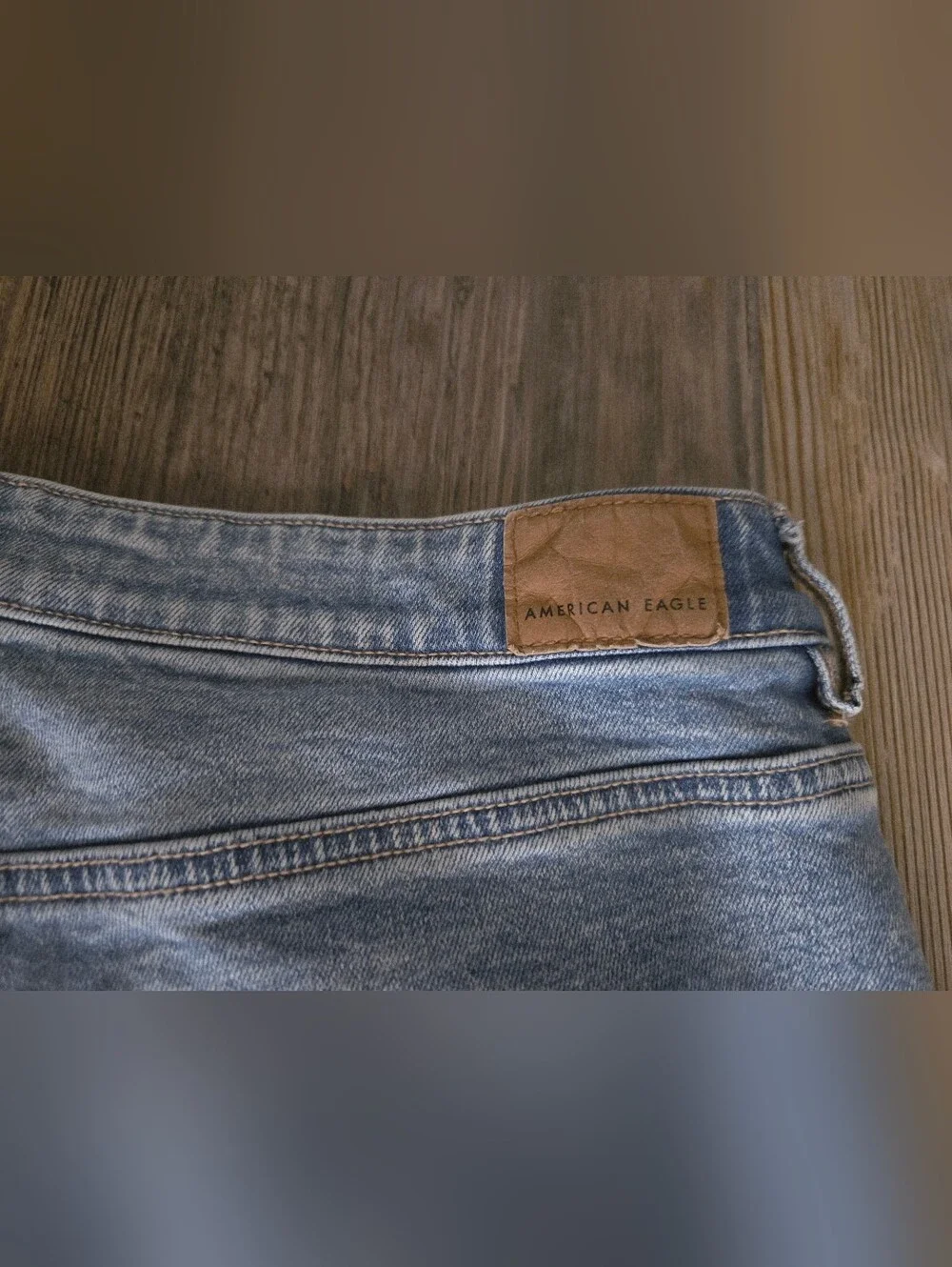 American Eagle Outfitters Women's Light Blue Distressed Ripped Jeans - Picture 16 of 16